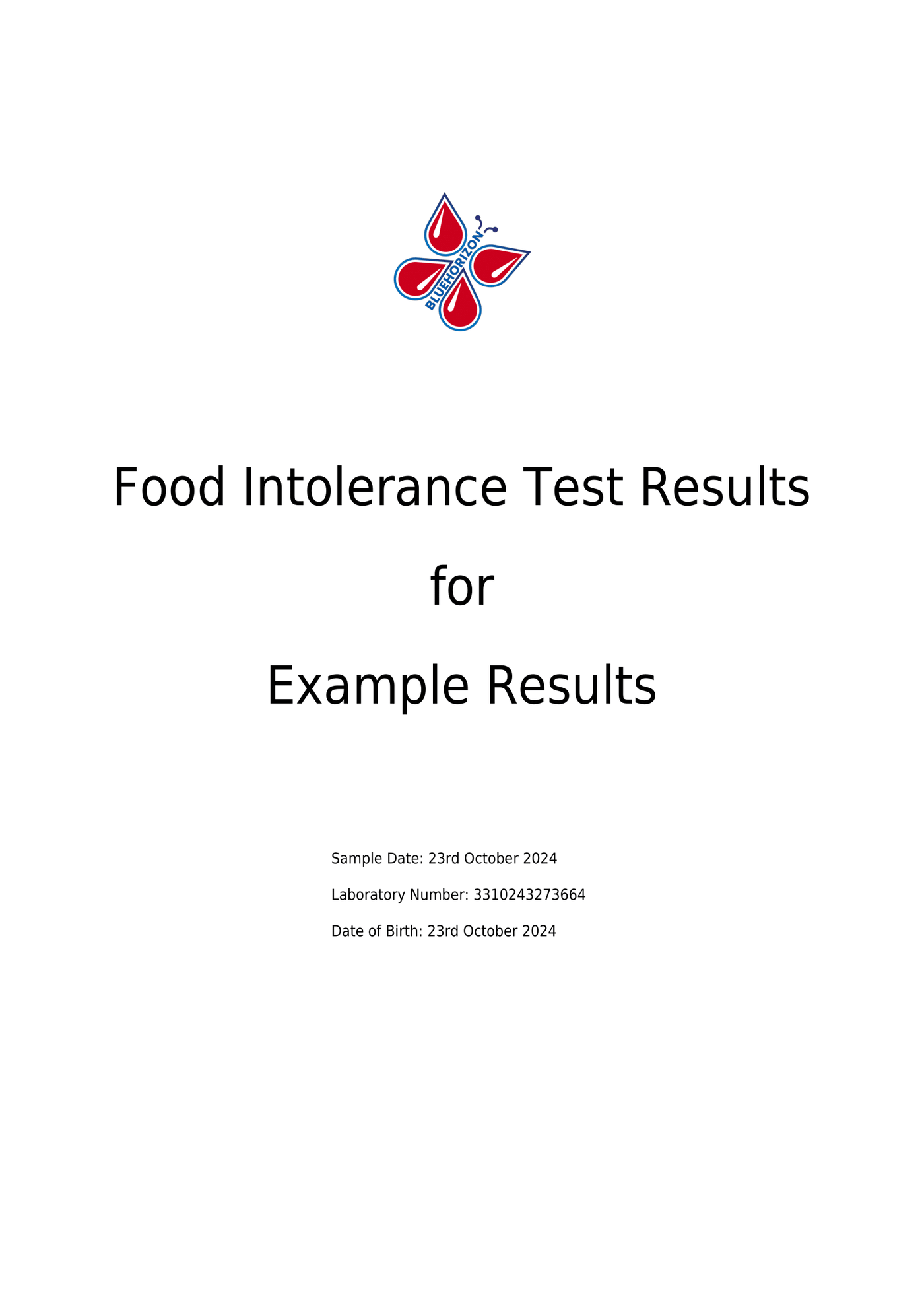 IgG Food Intolerance Test - now with 282 foods.