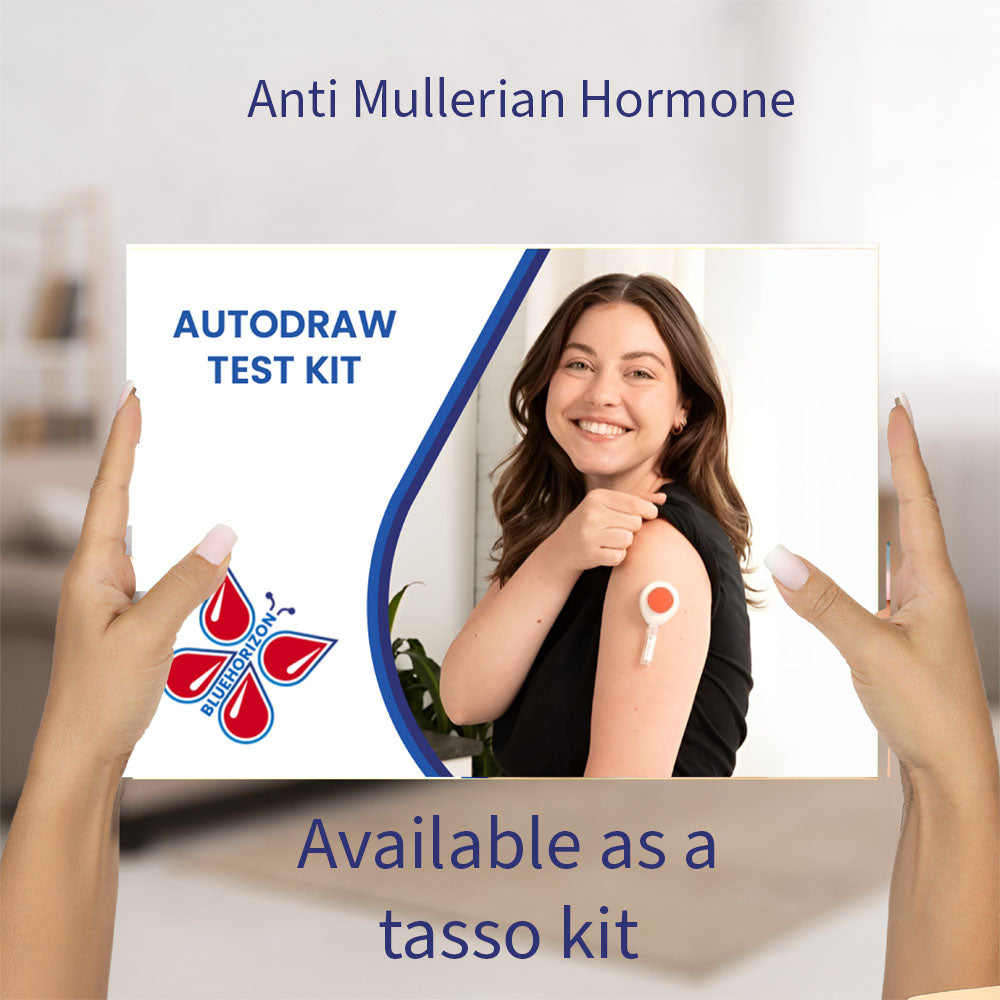 Anti Mullerian Hormone (AMH) blood test kit for Tasso collection