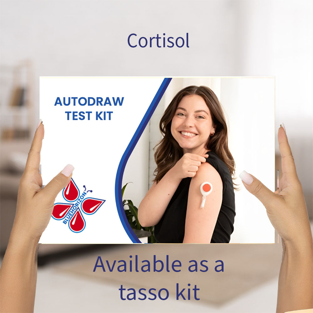 Cortisol (9am) blood test kit for Tasso collection