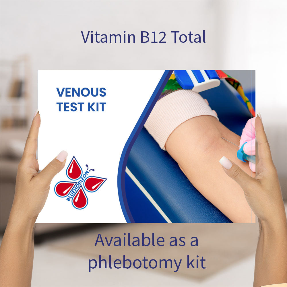 Vitamin B12 Total blood test kit for phlebotomy collection
